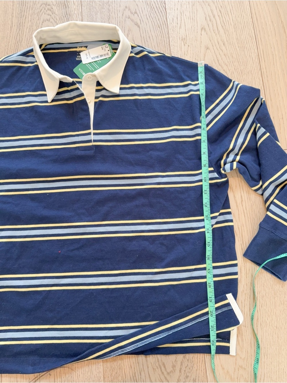 NWT 4673-225266 Simons twik longsleeve polo T-shirt M - Picture 4 of 5